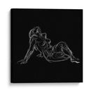 Estudio De La Figura Sobre Negro Iii - Charles Swinford | Cuadro decorativo de Canvas Lab