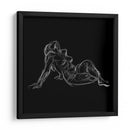 Estudio De La Figura Sobre Negro Iii - Charles Swinford | Cuadro decorativo de Canvas Lab