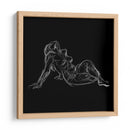 Estudio De La Figura Sobre Negro Iii - Charles Swinford | Cuadro decorativo de Canvas Lab