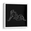 Estudio De La Figura Sobre Negro Iii - Charles Swinford | Cuadro decorativo de Canvas Lab