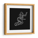 Estudio De Figura Sobre Negro Iv - Charles Swinford | Cuadro decorativo de Canvas Lab