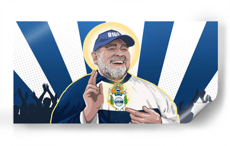 San Diego Armando Maradona | Cuadro decorativo de Canvas Lab