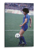 Diego y el balón | Cuadro decorativo de Canvas Lab