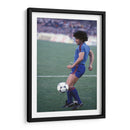 Diego y el balón | Cuadro decorativo de Canvas Lab