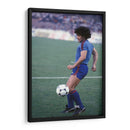 Diego y el balón | Cuadro decorativo de Canvas Lab