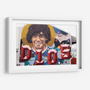 Mural del D10S Maradona | Cuadro decorativo de Canvas Lab