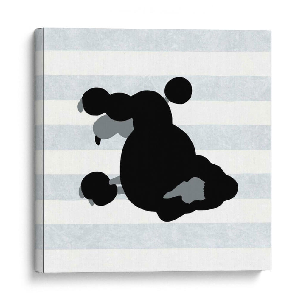 Caniche En Neutral - Christine Lucas | Cuadro decorativo de Canvas Lab