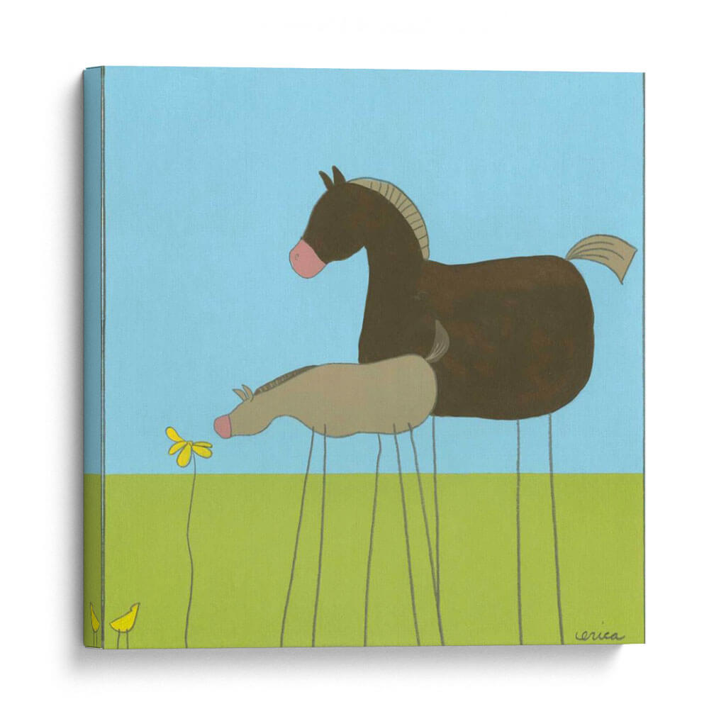 Caballo De La Pierna De Palo Ii - June Erica Vess | Cuadro decorativo de Canvas Lab