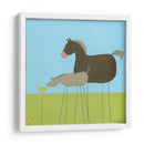 Caballo De La Pierna De Palo Ii - June Erica Vess | Cuadro decorativo de Canvas Lab