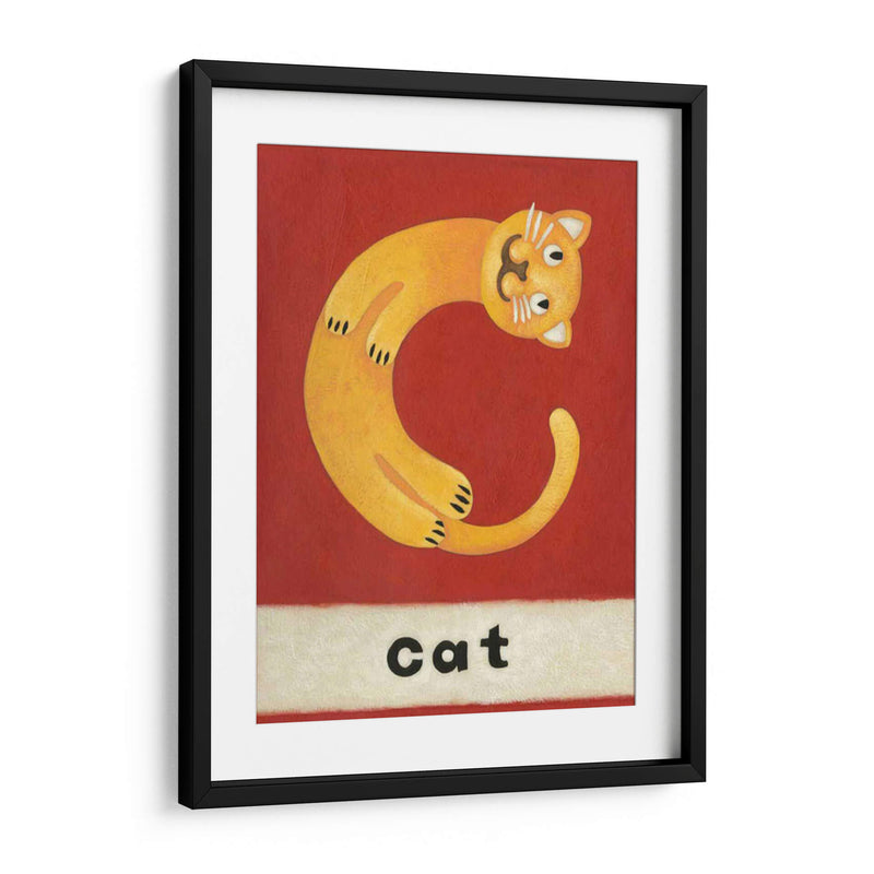 C Es Para Gato - Chariklia Zarris | Cuadro decorativo de Canvas Lab