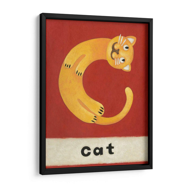 C Es Para Gato - Chariklia Zarris | Cuadro decorativo de Canvas Lab