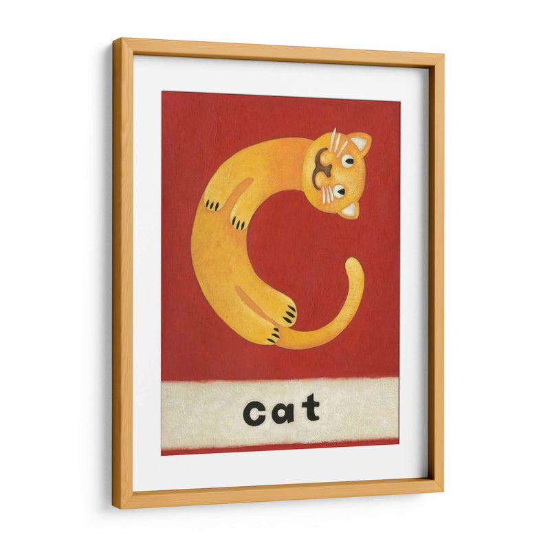 C Es Para Gato - Chariklia Zarris | Cuadro decorativo de Canvas Lab