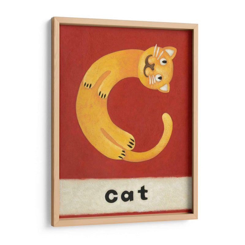 C Es Para Gato - Chariklia Zarris | Cuadro decorativo de Canvas Lab