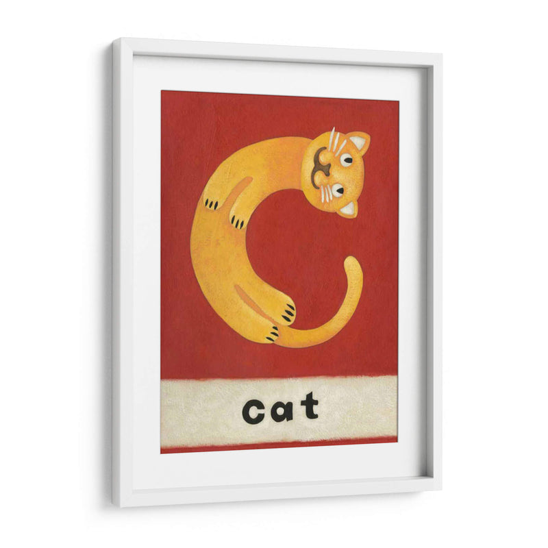 C Es Para Gato - Chariklia Zarris | Cuadro decorativo de Canvas Lab