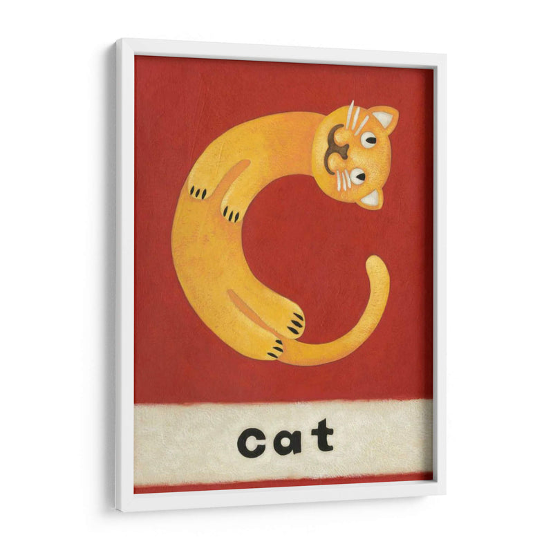 C Es Para Gato - Chariklia Zarris | Cuadro decorativo de Canvas Lab