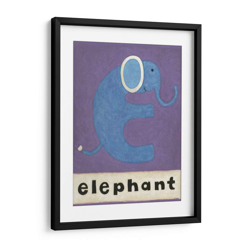 E Es Para Elefante - Chariklia Zarris | Cuadro decorativo de Canvas Lab