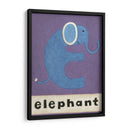 E Es Para Elefante - Chariklia Zarris | Cuadro decorativo de Canvas Lab