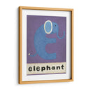 E Es Para Elefante - Chariklia Zarris | Cuadro decorativo de Canvas Lab