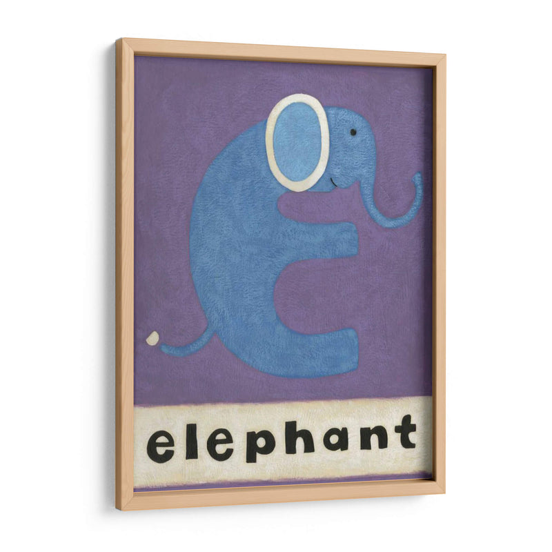 E Es Para Elefante - Chariklia Zarris | Cuadro decorativo de Canvas Lab