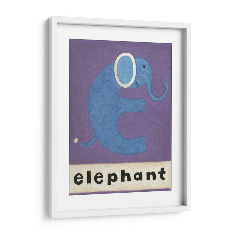 E Es Para Elefante - Chariklia Zarris | Cuadro decorativo de Canvas Lab