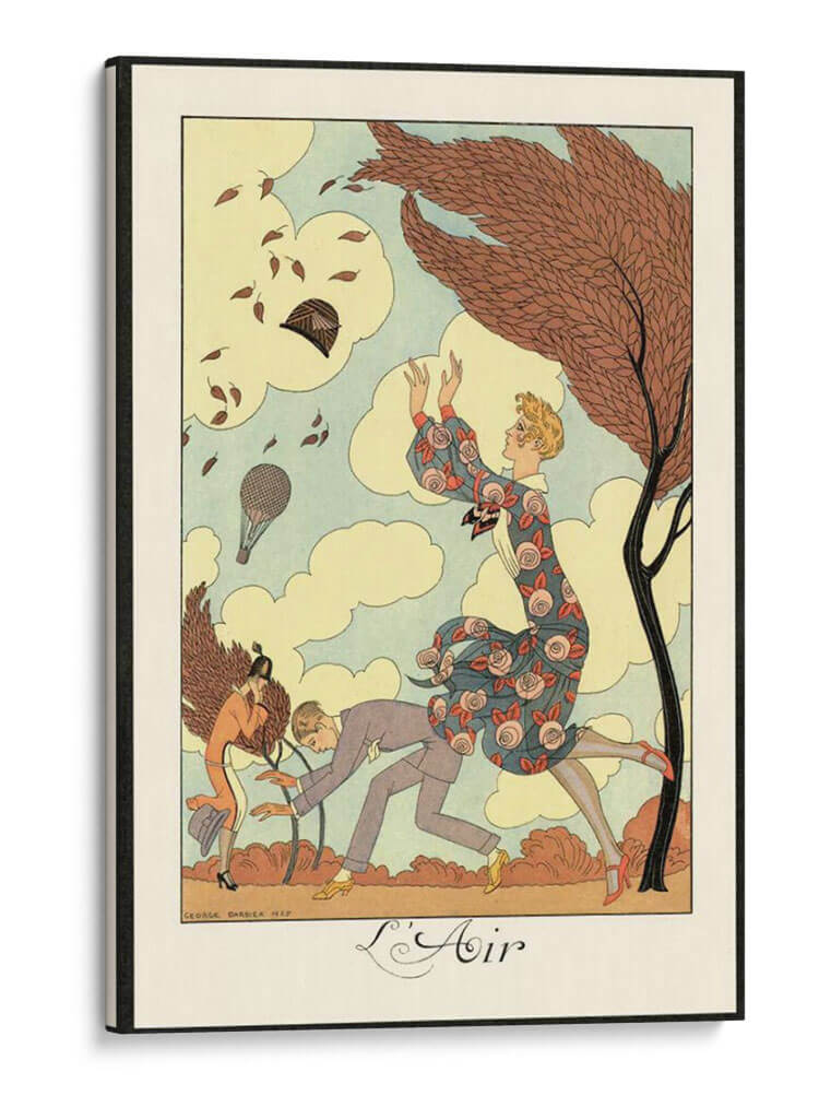 Guarida - George Barbier | Cuadro decorativo de Canvas Lab