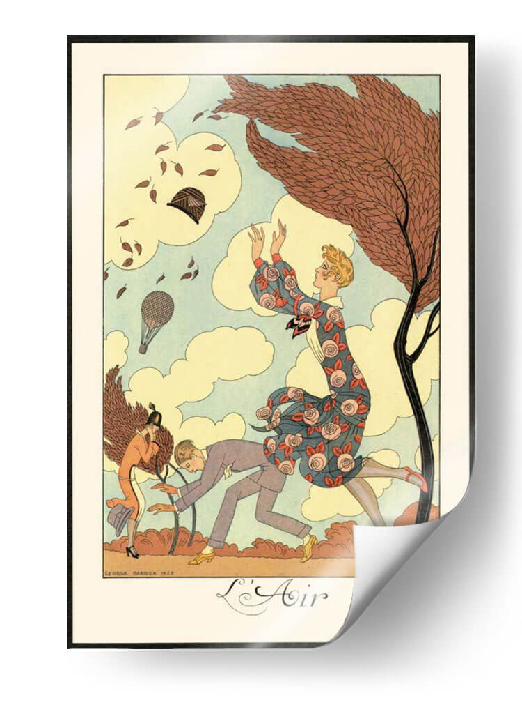 Guarida - George Barbier | Cuadro decorativo de Canvas Lab