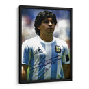 El autógrafo de Maradona | Cuadro decorativo de Canvas Lab