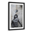 Diego Maradona en graffiti | Cuadro decorativo de Canvas Lab