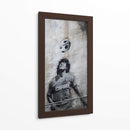 Diego Maradona en graffiti | Cuadro decorativo de Canvas Lab