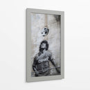 Diego Maradona en graffiti | Cuadro decorativo de Canvas Lab