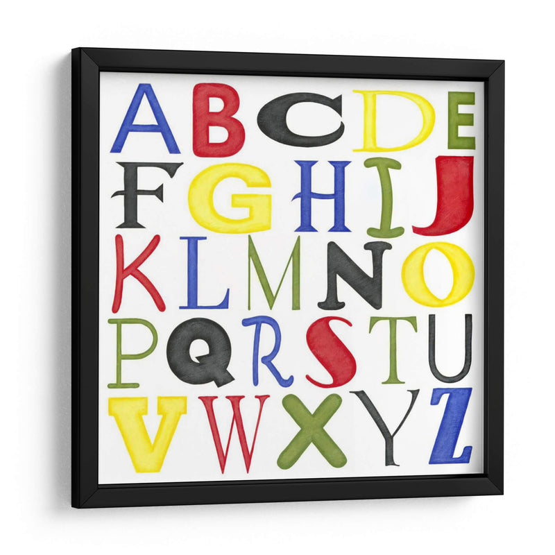 Letras De La Habitación De Los Niños - Megan Meagher | Cuadro decorativo de Canvas Lab