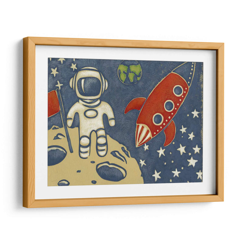 Explorador Espacial I - Chariklia Zarris | Cuadro decorativo de Canvas Lab