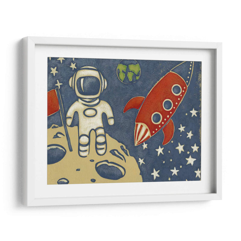 Explorador Espacial I - Chariklia Zarris | Cuadro decorativo de Canvas Lab