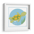 Timoteo La Tortuga - June Erica Vess | Cuadro decorativo de Canvas Lab