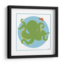 Olga El Pulpo - June Erica Vess | Cuadro decorativo de Canvas Lab