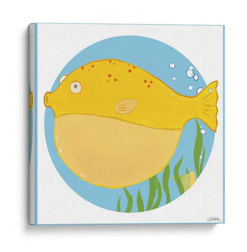 Billy The Blowfish - June Erica Vess | Cuadro decorativo de Canvas Lab