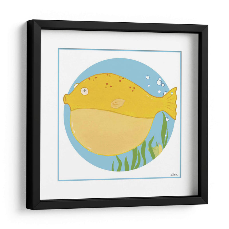 Billy The Blowfish - June Erica Vess | Cuadro decorativo de Canvas Lab