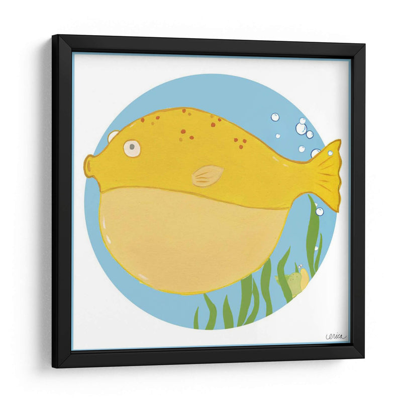 Billy The Blowfish - June Erica Vess | Cuadro decorativo de Canvas Lab