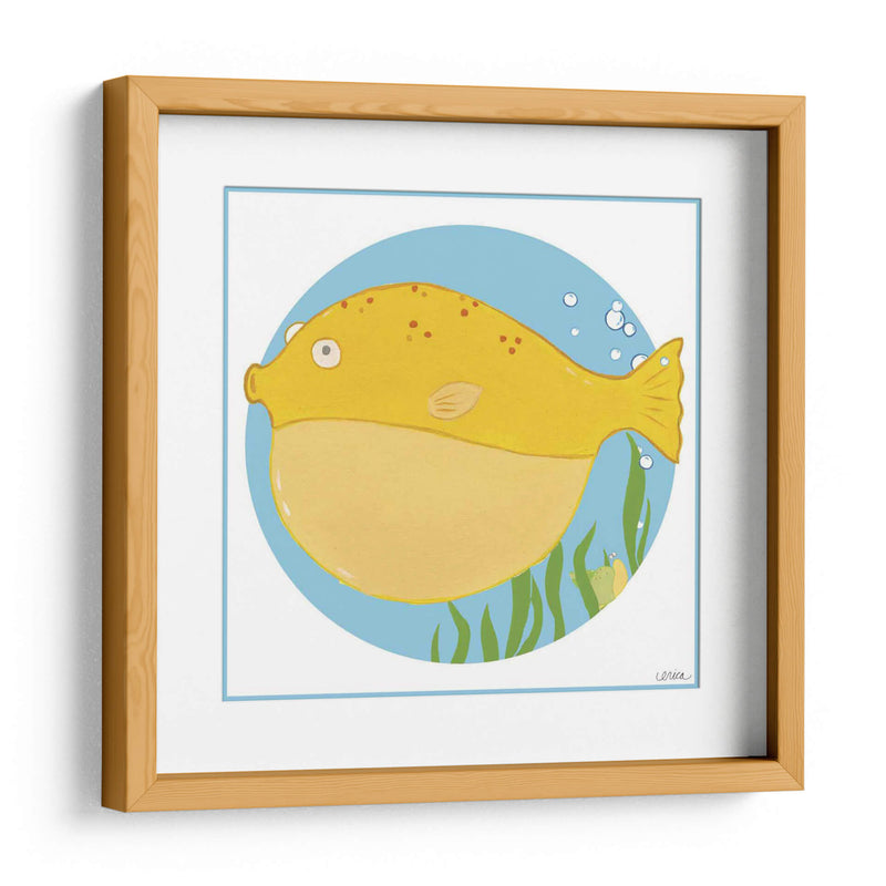 Billy The Blowfish - June Erica Vess | Cuadro decorativo de Canvas Lab