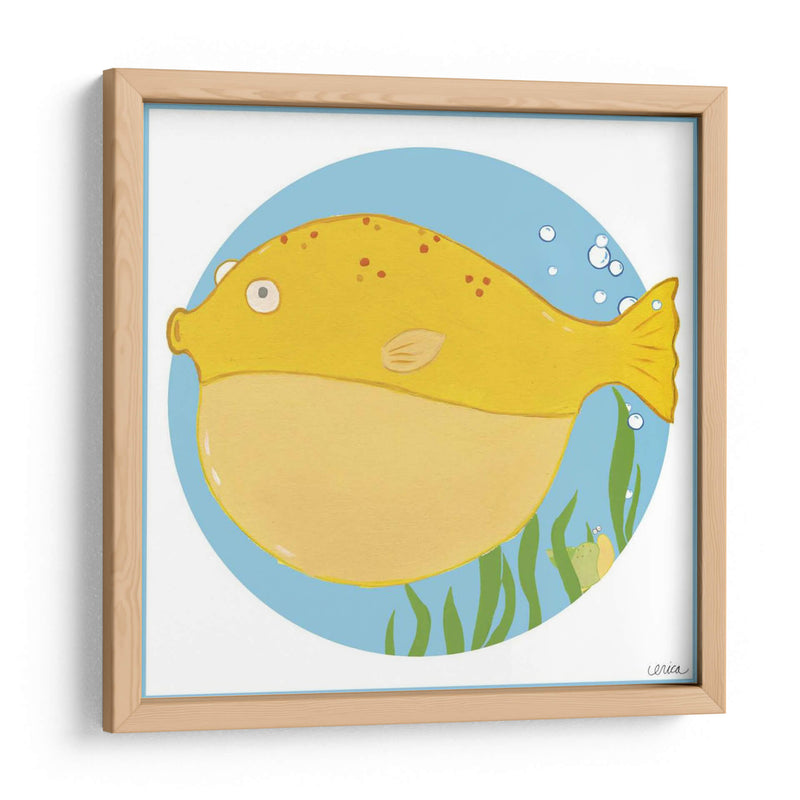 Billy The Blowfish - June Erica Vess | Cuadro decorativo de Canvas Lab