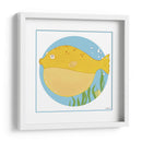 Billy The Blowfish - June Erica Vess | Cuadro decorativo de Canvas Lab