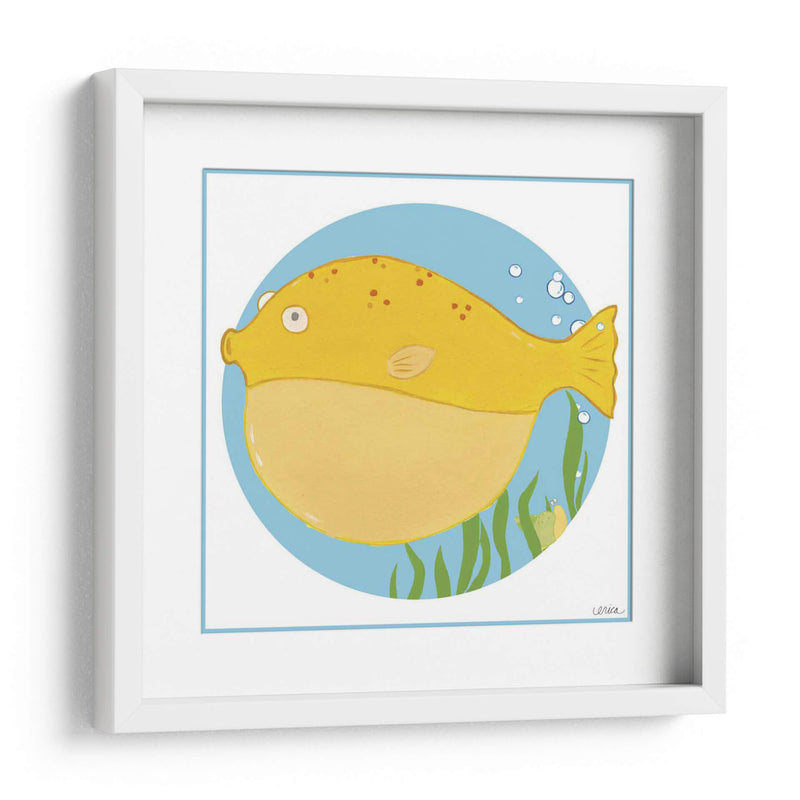 Billy The Blowfish - June Erica Vess | Cuadro decorativo de Canvas Lab