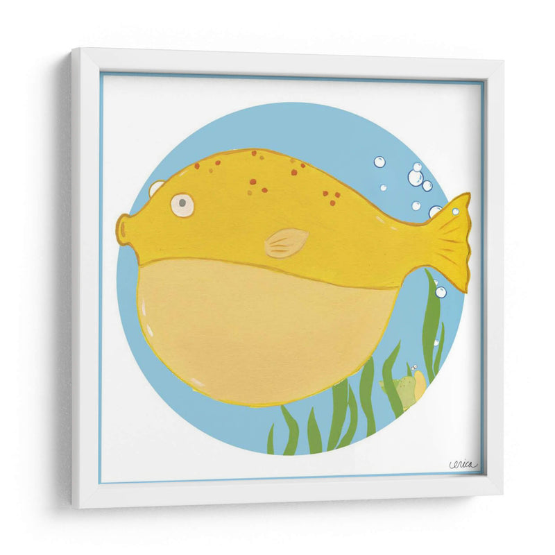 Billy The Blowfish - June Erica Vess | Cuadro decorativo de Canvas Lab