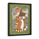 El Gato Y El Violín - Tara Friel | Cuadro decorativo de Canvas Lab