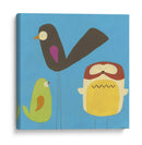 Amigos Con Plumas Iv - June Erica Vess | Cuadro decorativo de Canvas Lab