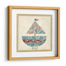 Transporte De Patchwork I - Chariklia Zarris | Cuadro decorativo de Canvas Lab