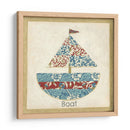 Transporte De Patchwork I - Chariklia Zarris | Cuadro decorativo de Canvas Lab