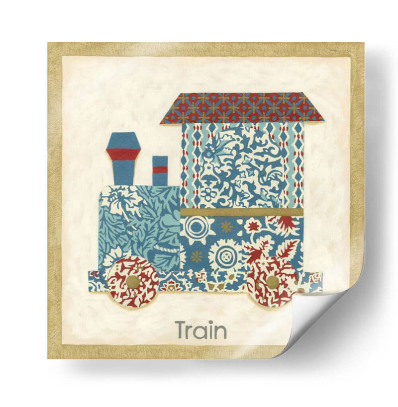 Transporte De Patchwork Ii - Chariklia Zarris | Cuadro decorativo de Canvas Lab