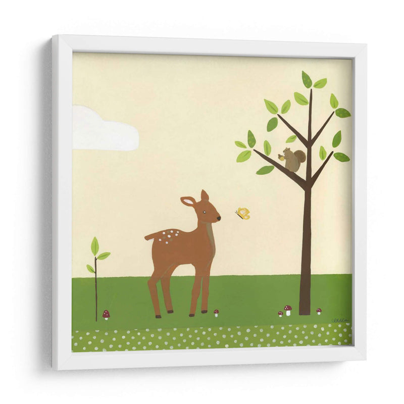 Amigos De Woodland I - June Erica Vess | Cuadro decorativo de Canvas Lab