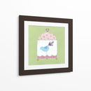 Patchwork Birdcage Ii - June Erica Vess | Cuadro decorativo de Canvas Lab